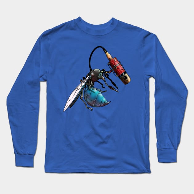 Surveillance Bug: mic Long Sleeve T-Shirt by corykerr